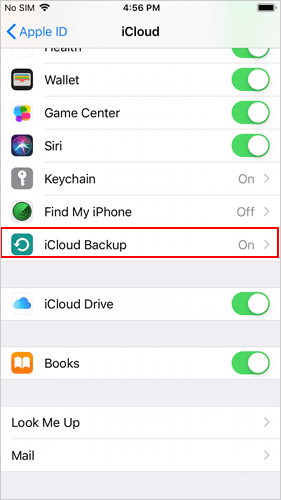 sync two iphones with icloud